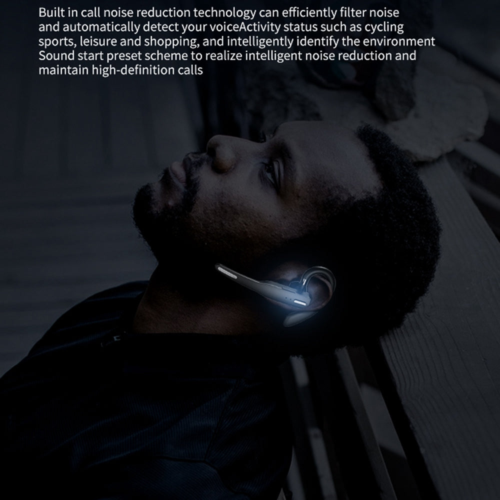 YYK-525 IPX7 Waterproof Single Ear Bluetooth Headphone ANC Active Noise Cancelling Business Hanging Earphone (with Charging Case) YYK-525 IPX7 Waterproof Single Ear Bluetooth Headphone ANC Active Noise Cancelling Business Hanging Earphone (with Charging Case)